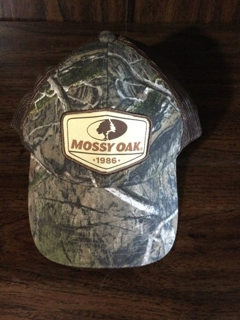 Mossy Oak 1986 Camo Camouflage Trucker Hat Mesh Back Snapback Adjustable Cap OS